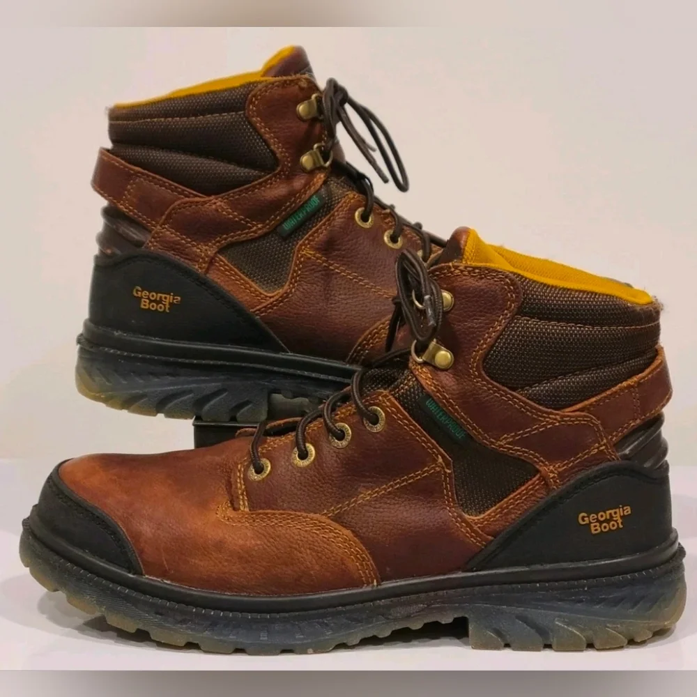* Georgia Boot Zero Drag Steel Toe Work Boot Size 12 - Picture 1 of 16